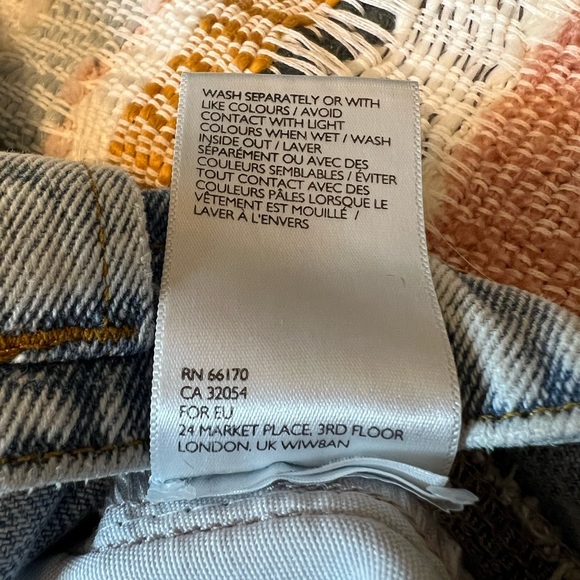 Urban Outfitters BDG Vintage Acid Wash Pleated Jeans - Picture 3 of 11